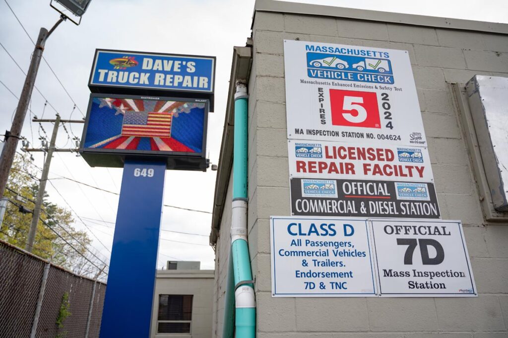 Dave's Truck Repair Services DOT Inspections and Vehicle Maintenance Greater Springfield Area, Massachusetts